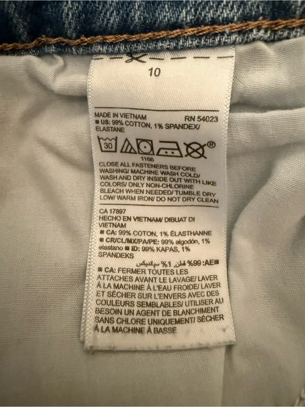 Old Navy Light Blue Women's Boyfriend Mid-Rise  Straight-Leg Jeans Size 10